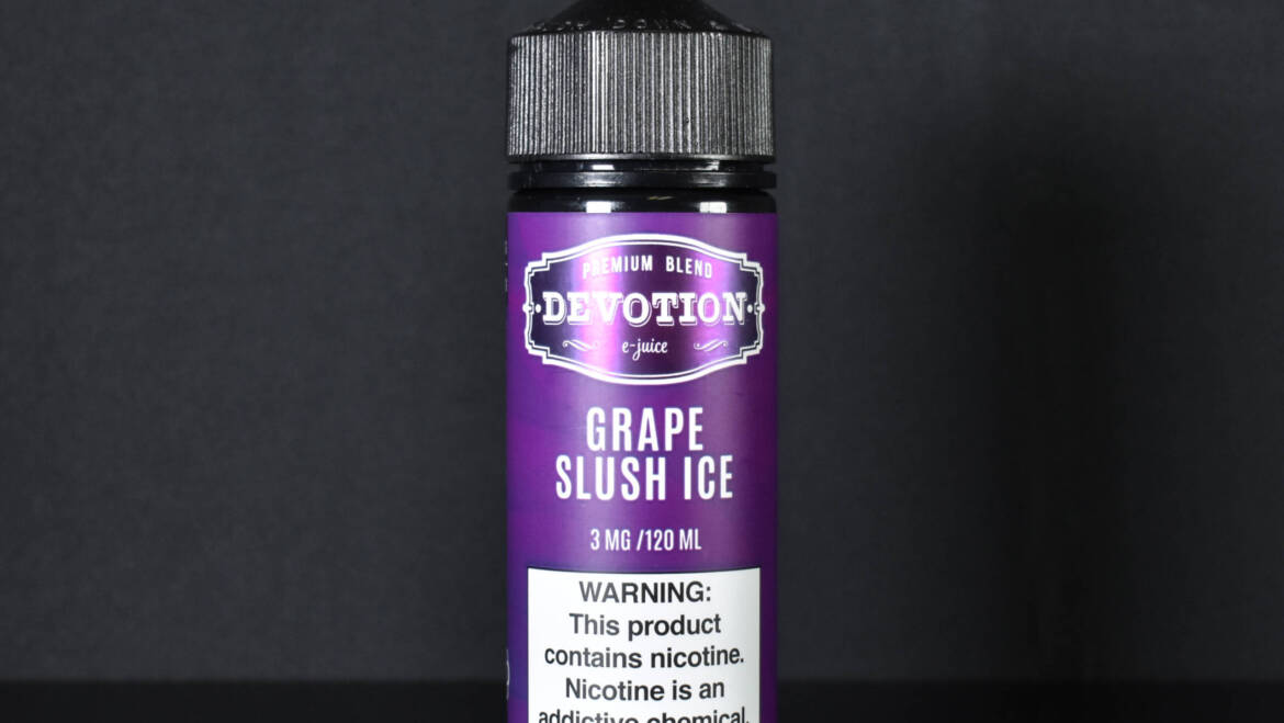 Devotion E-Liquid – Grape Slush Ice